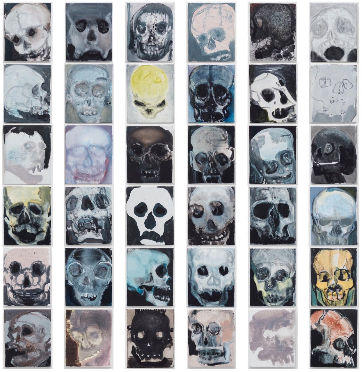 Albertinum: Marlene Dumas. Skulls