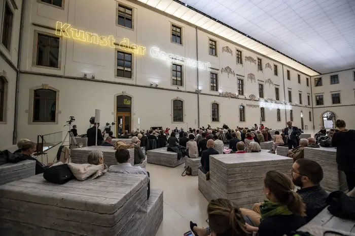 Diskussion und Forum "Besser-Wessi" und "Jammer-Ossi" am 26.9.2018 im Albertinum, Staatliche Kunstsammlungen Dresden. Foto: Martin Förster