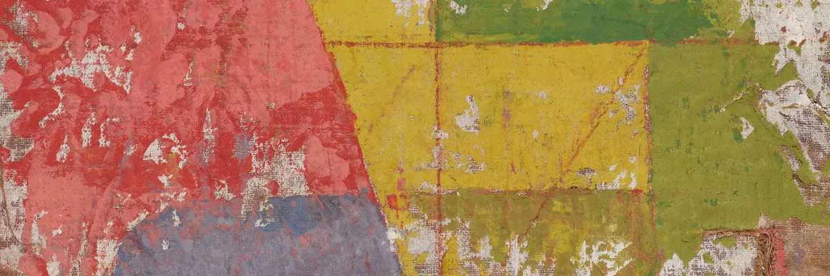 Ein kubistisches Gemälde 