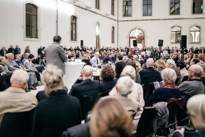Eine Pressekonferenz