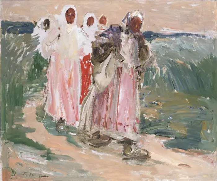 Robert Sterl, Erntefrauen in Russland, 1928