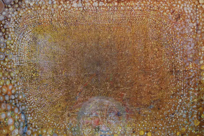 Ein abstraktes Gemälde  