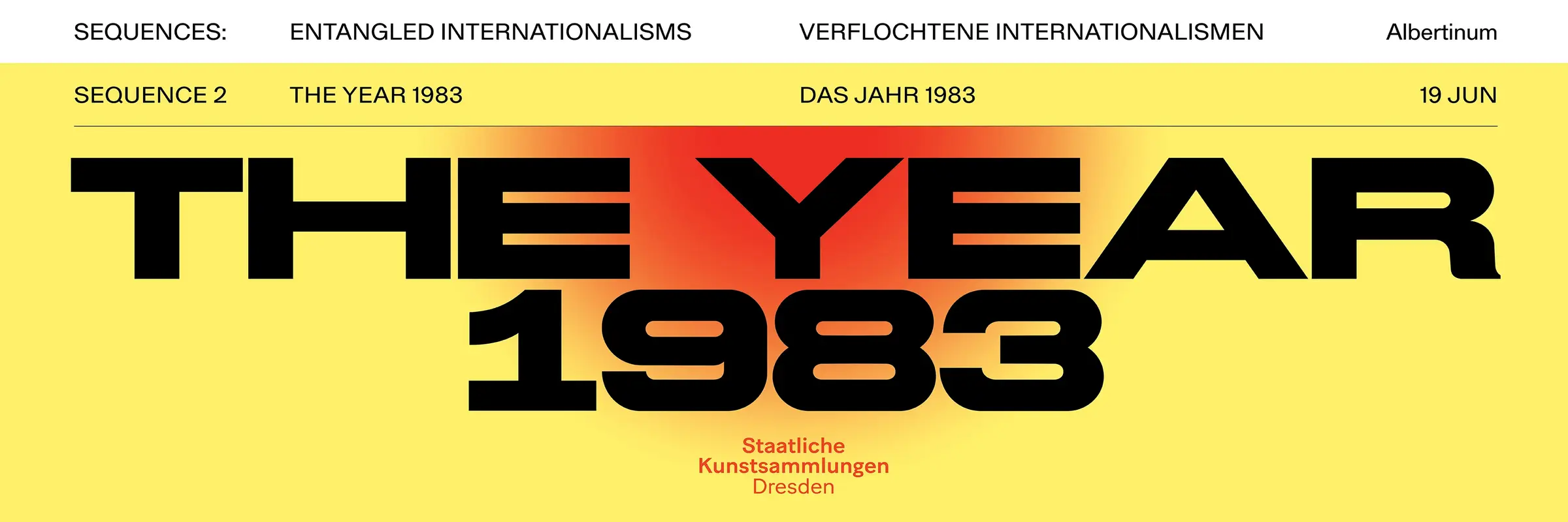 Eine Broschüre "The Year 1983"