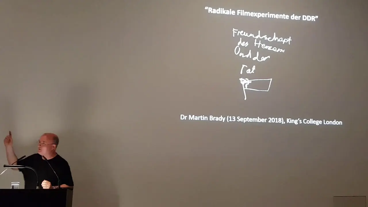 Martin Brady | Radikale Filmexperimente in der DDR