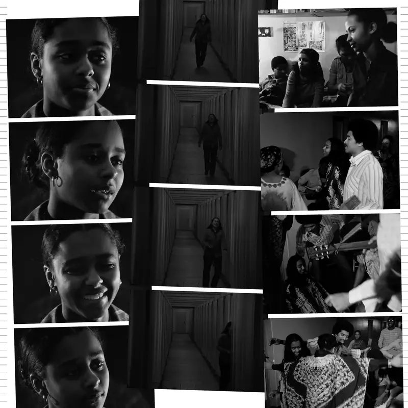 Schwarz-weiße Fotos mit verschiedenen Inhalten