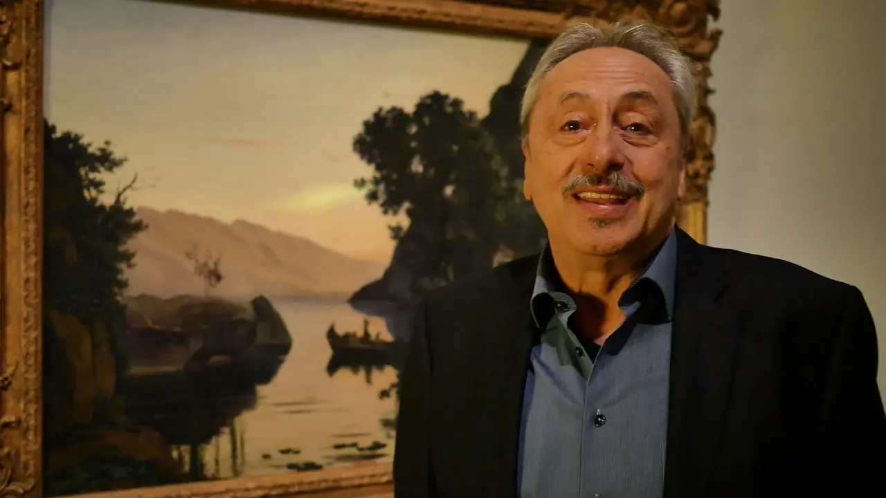 Mein Bild von Italien - Wolfgang Stumph in der Ausstellung "Unter italischen Himmeln"