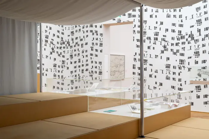 Eine Ausstellungsansicht 