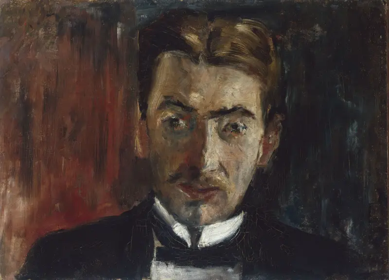 Portrait eines Mannes mit Fliege