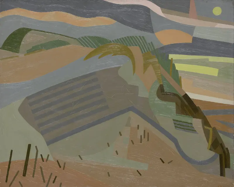 abstrakte Landschaft