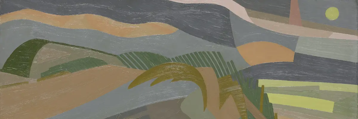 abstrakte Landschaft