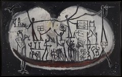 A.R. Penck: Großes Weltbild/Large World Picture, 1965