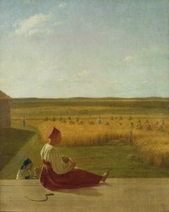 Alexej Wenezianow, Bei der Ernte. Sommer, Mitte 1820er Jahre