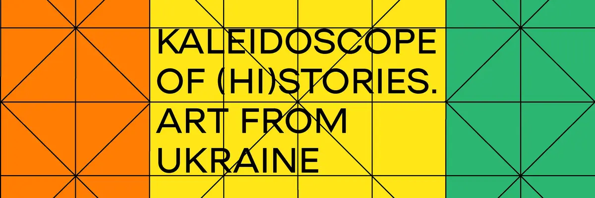 Ein Plakat "Kaledoscope of Histories"