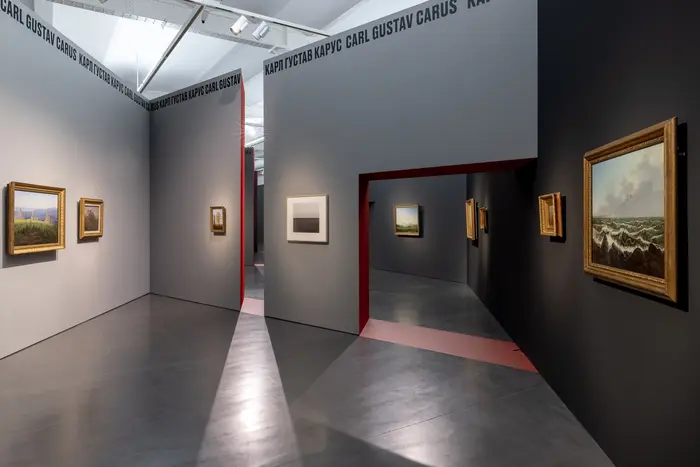 Ausstellungsansichten "Träume von Freiheit. Romantik in Russland und Deutschland"