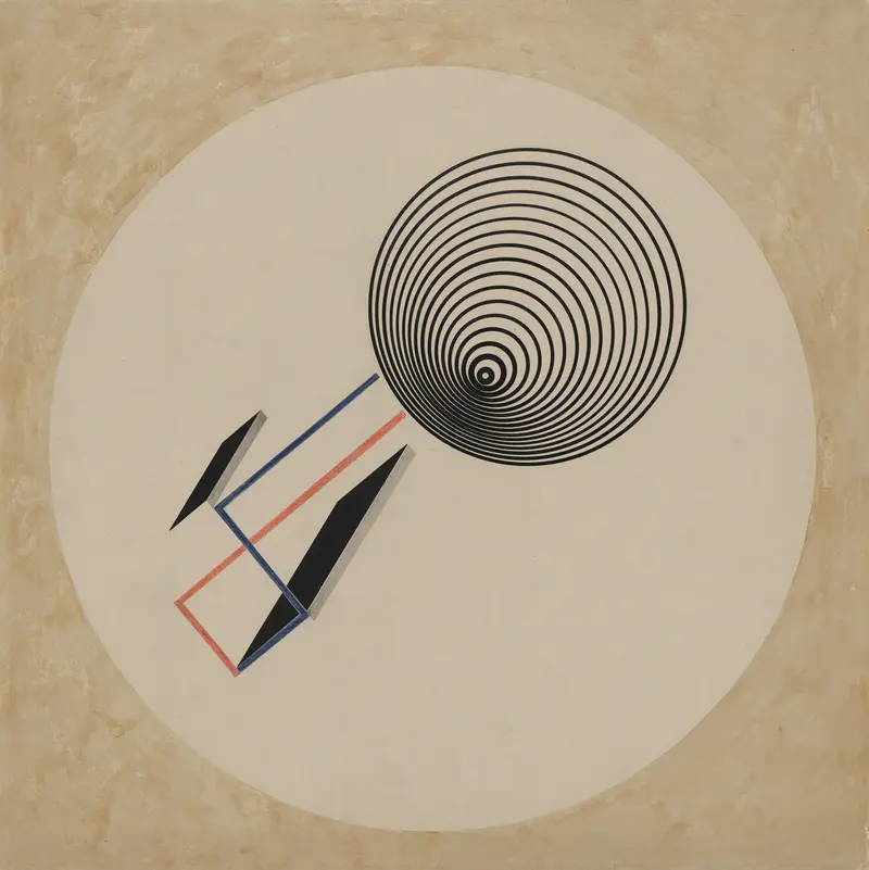 El Lissitzky, Proun 93, um 1923