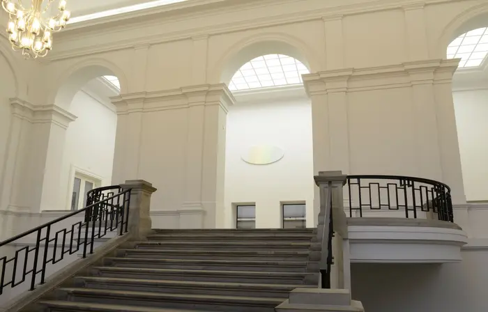 Die Haupttreppe im Albertinum