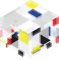 Heimo Zobernig in Kooperation mit Eric Kläring, Piet Mondrian. Eine räumliche Aneignung, 2019