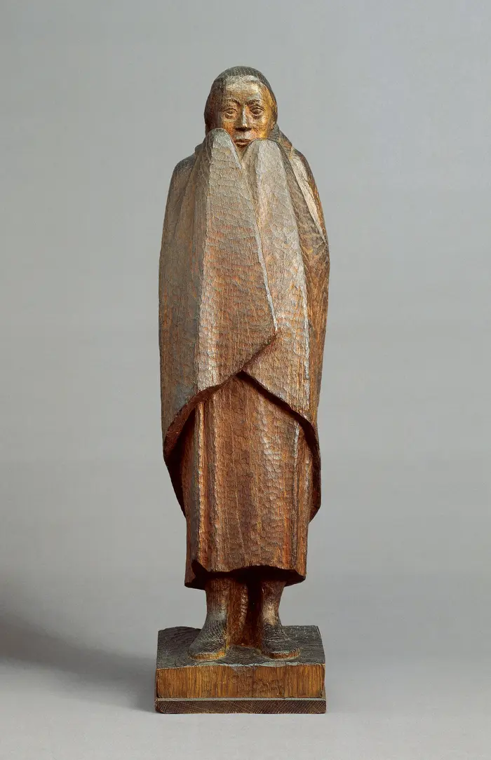 Ernst Barlach, Frierendes Mädchen, 1917