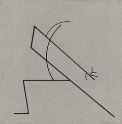 Wassily Kandinsky, Analytische Zeichnung nach einer Fotografie d