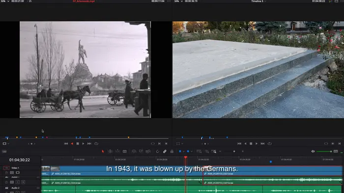 Ein Videoschnittprogramm