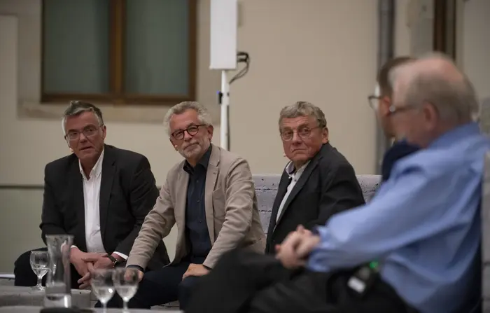 Diskussion und Forum "Besser-Wessi" und "Jammer-Ossi" am 26.9.2018 im Albertinum, Staatliche Kunstsammlungen Dresden. Foto: Martin Förster