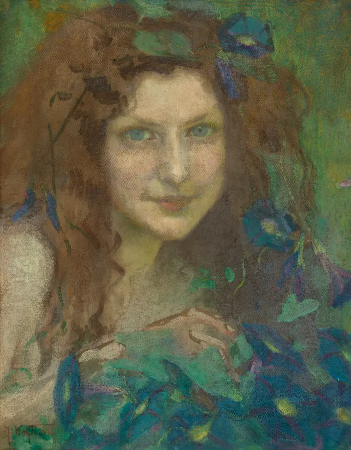 Julie Wolfthorn, Waldhexe, um 1898