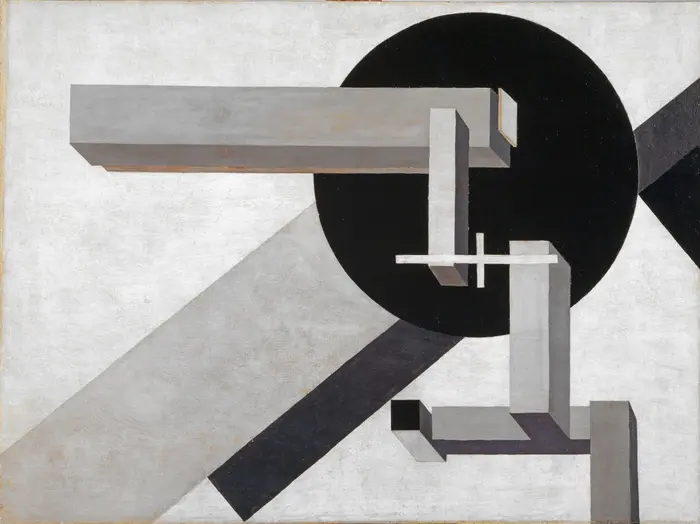 El Lissitzky, Proun 1 D, um 1919