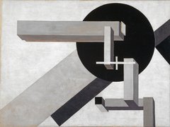 El Lissitzky, Proun 1 D, um 1919