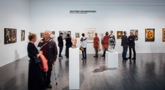Ausstellungsansicht: A.R. Penck „Ich aber komme aus Dresden (check it out man, check it out).&quot;
