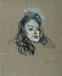 Kopf-Porträt einer Frau