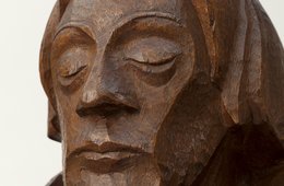 Ernst Barlach, Der Asket (Detail), 1925