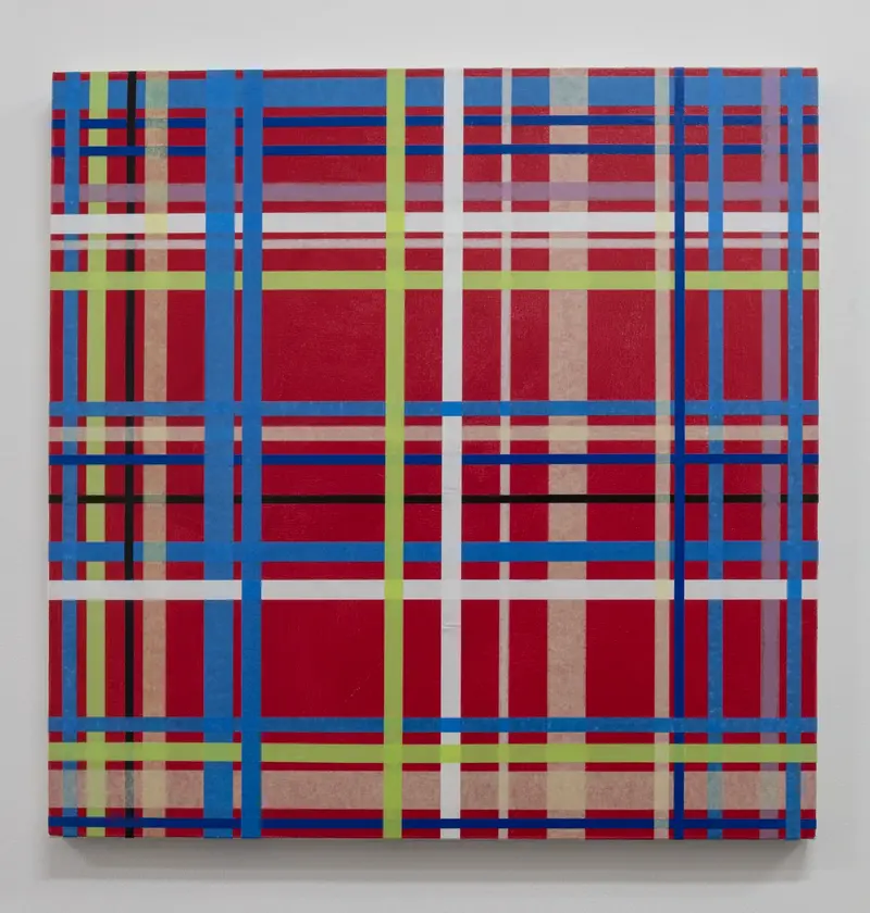 Ein kubistisches Gemälde 