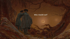 Erklärvideo ab 10 Jahren (Klasse 4–7): Gemälde &quot;Zwei Männer in Betrachtung des Mondes&quot; | Albertinum
