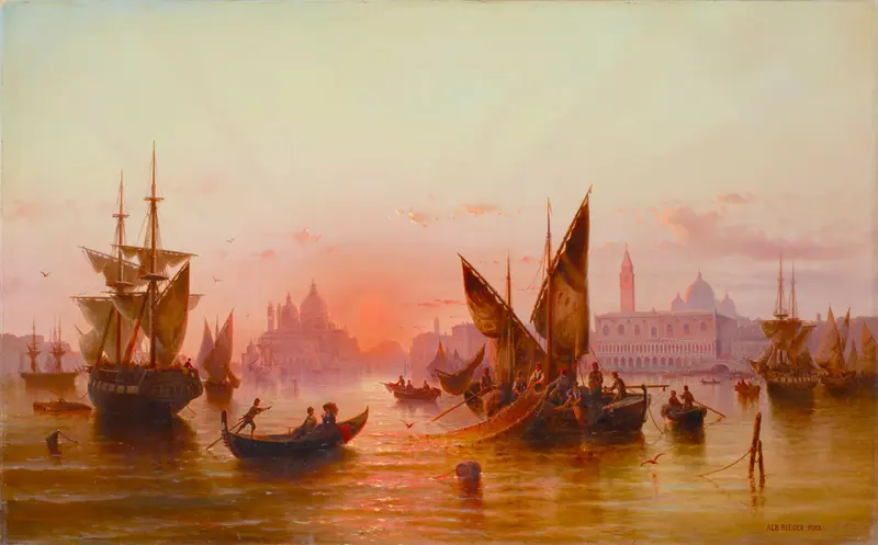 Albert Rieger, Sommerabend in Venedig