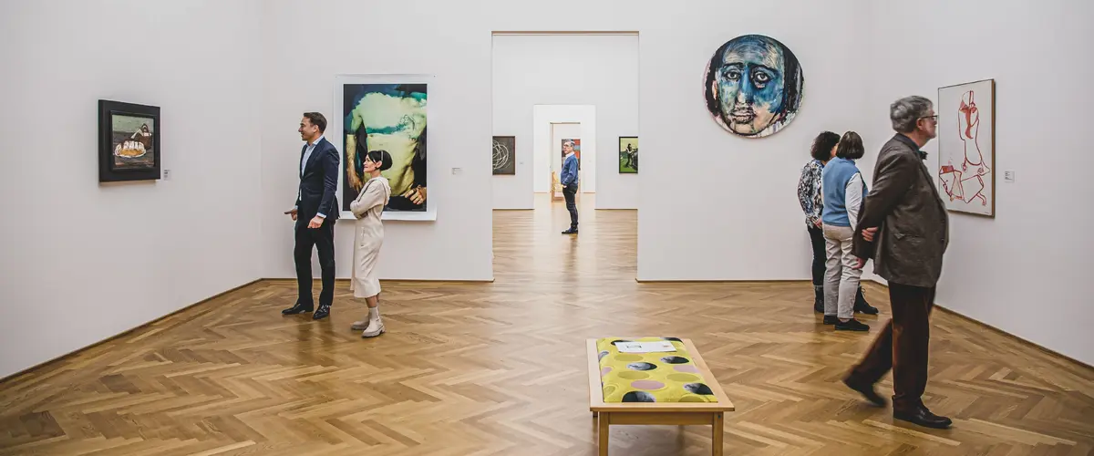 Ansicht eines Ausstellungsraumes