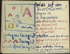 A.R. Penck: Visuelles Denken - Techniken des Verstehens, 1972/73
