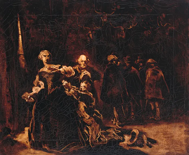 Eine Frau lehnt Gefühle eine Mannes ab