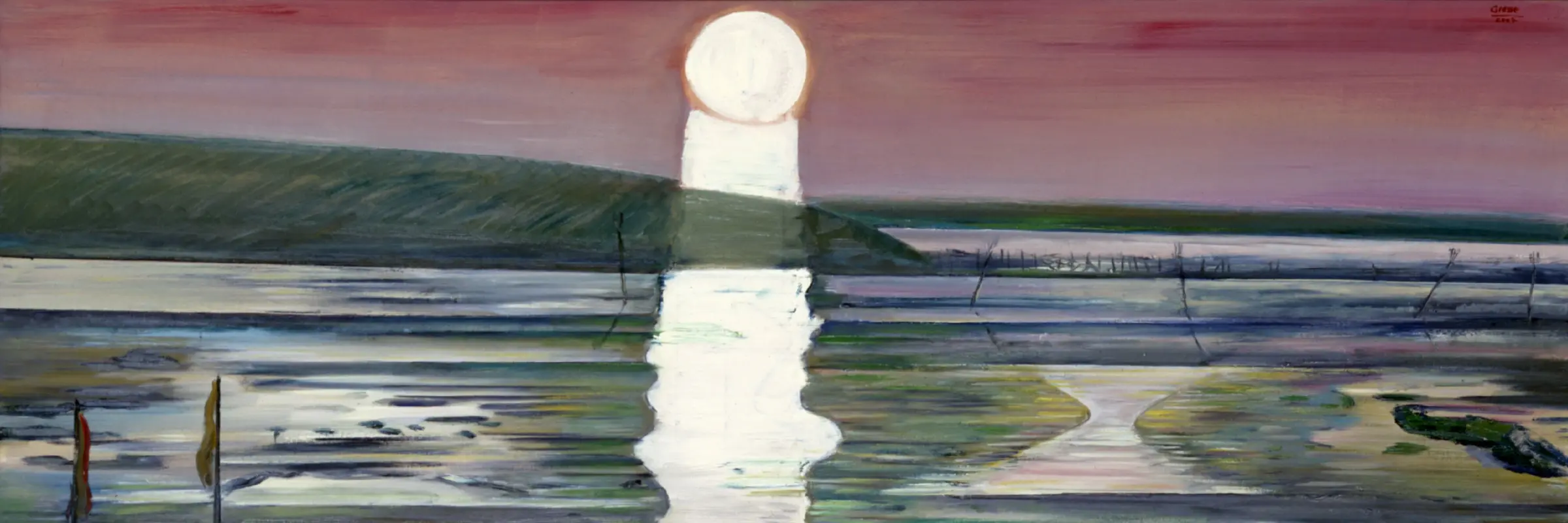 Sonnenuntergang über dem Meer