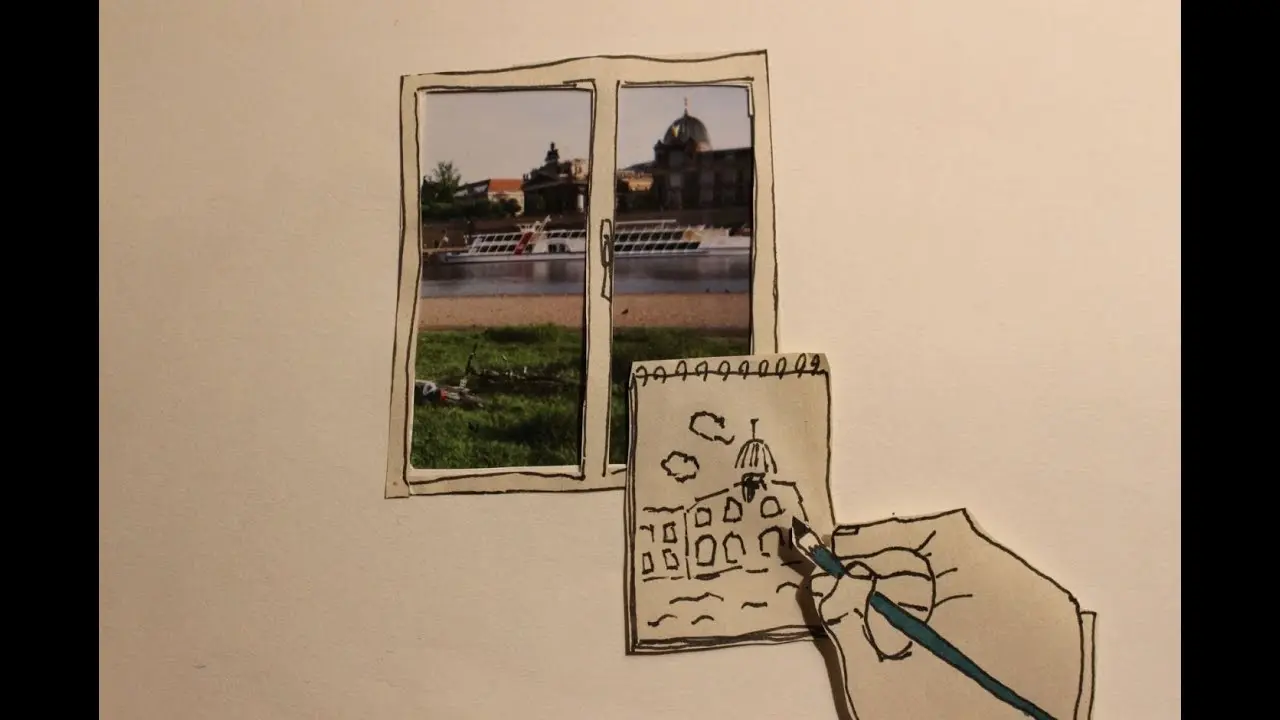 Erklärvideo ab 6 Jahren (Klasse 1-4): Gemälde „Junge Dame mit Zeichengerät“ | Albertinum