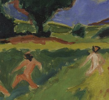 Max Pechstein, Das gelbschwarze Trikot, 1910