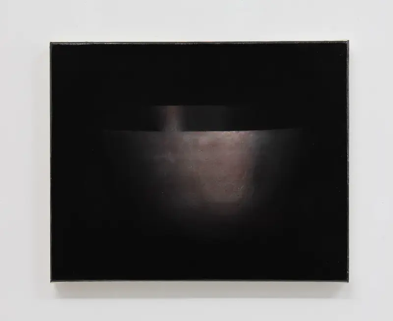 Ein schwarzes Gemälde