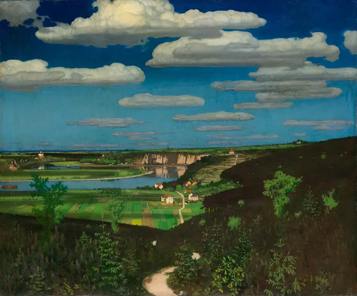 Oskar Zwintscher, O Wandern, o Wandern!, 1903