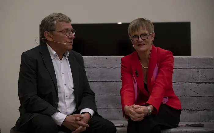 Diskussion und Forum "Besser-Wessi" und "Jammer-Ossi" am 26.9.2018 im Albertinum, Staatliche Kunstsammlungen Dresden. Foto: Martin Förster