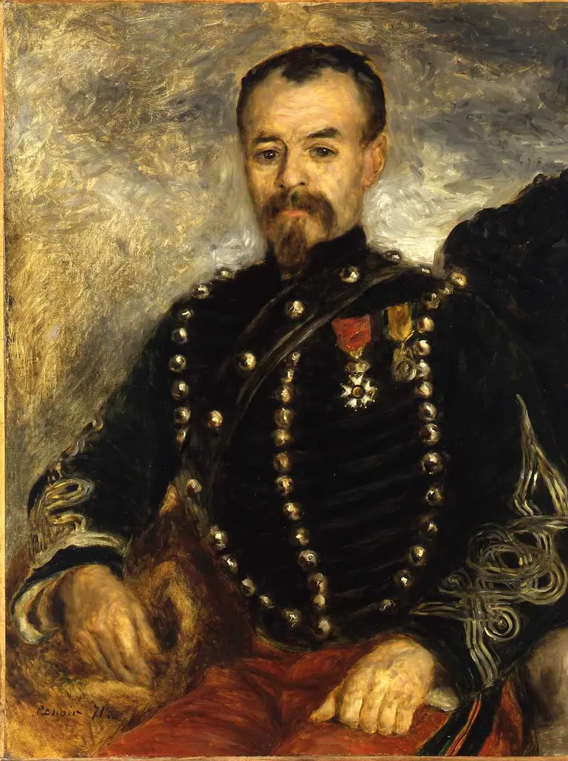 Auguste Renoir, Bildnis des Capitaine Édouard Bernier, 1871