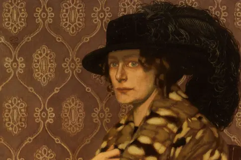 Ein Porträt eines Mannes