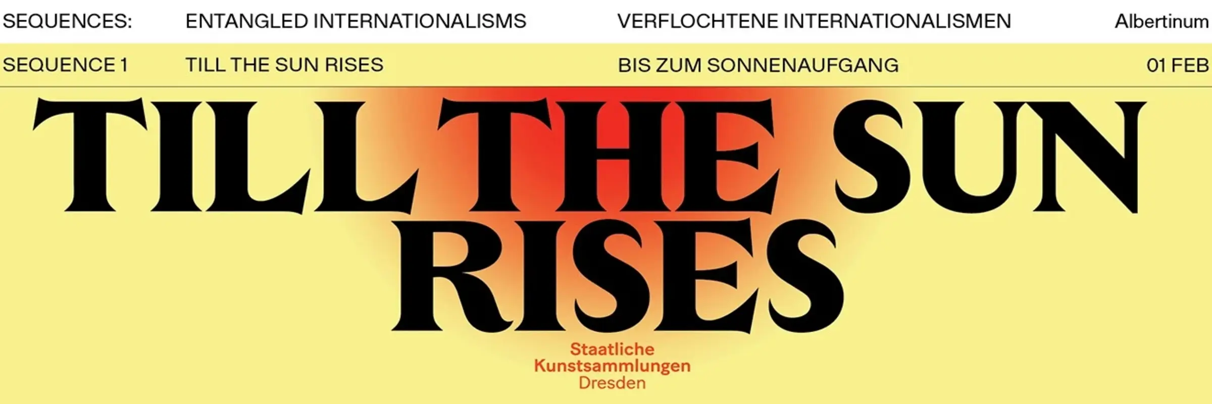 Ticket "Till the Sun Rises"