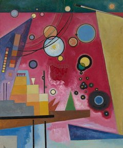 Wassily Kandinsky, Schweres Rot, 1924