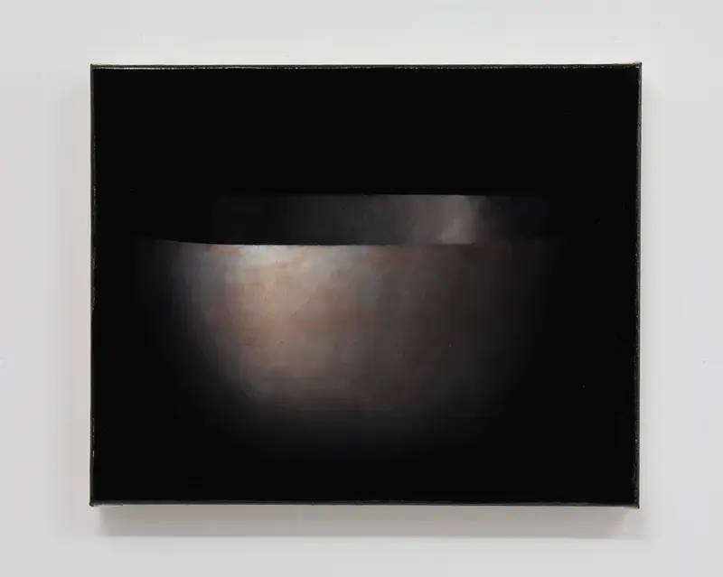 Ein schwarzes Gemälde